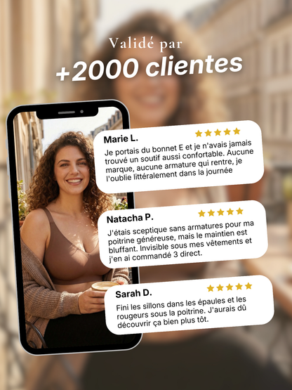 Soutien-gorge confort en bandes gelées