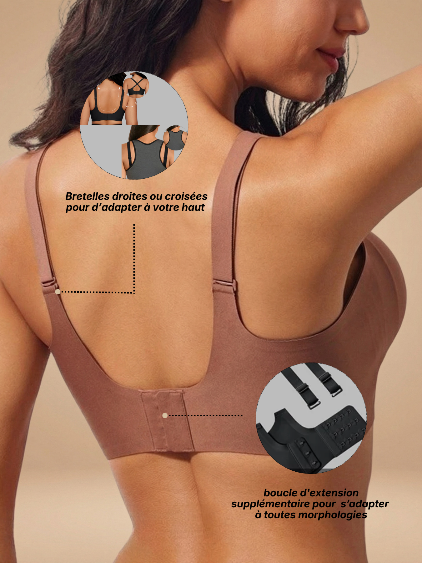 Soutien-gorge confort en bandes gelées